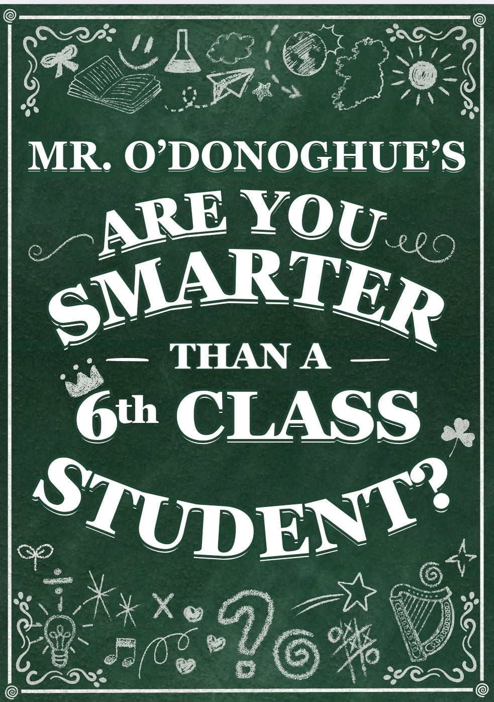 Are You Smarter Than a 6th Class Student Quiz Book